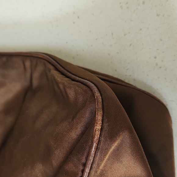 Authenic vintage Prada nylon tessuto bag in brown - Picture 13 of 13